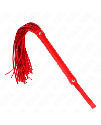 KINK LATIGO CON MANGO TEXTURIZADO ROJO 485 CM KINK LATIGO CON MANGO TEXTURIZADO ROJO 485 CM