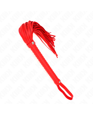 KINK LATIGO CON MANGO TEXTURIZADO ROJO 485 CM KINK LATIGO CON MANGO TEXTURIZADO ROJO 485 CM