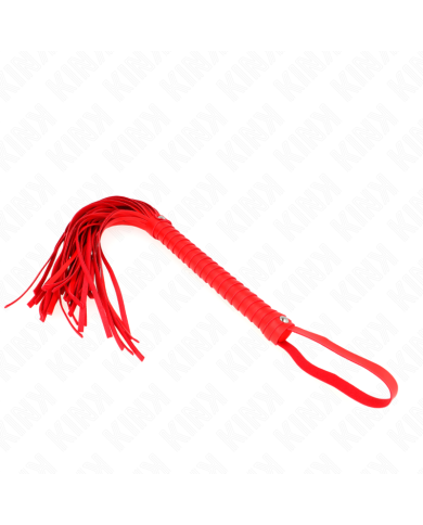 KINK LATIGO CON MANGO TEXTURIZADO ROJO 485 CM KINK LATIGO CON MANGO TEXTURIZADO ROJO 485 CM
