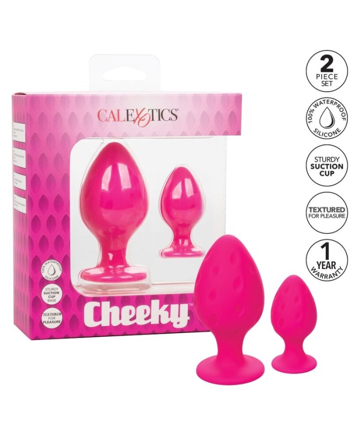 CALIFORNIA EXOTICS CHEEKY PLUGS ANALES ROSA