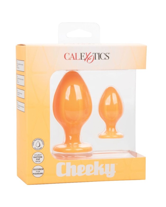 CALIFORNIA EXOTICS CHEEKY PLUGS ANALES NARANJA