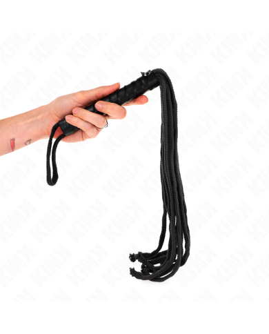 KINK LATIGO DE CUERDA NEGRO 56 CM KINK LATIGO DE CUERDA NEGRO 56 CM