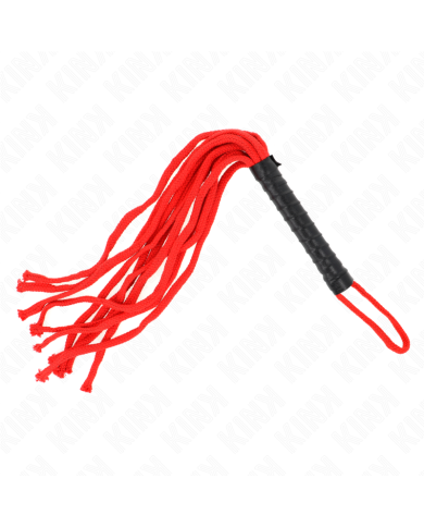 KINK LATIGO DE CUERDA ROJO 56 CM KINK LATIGO DE CUERDA ROJO 56 CM