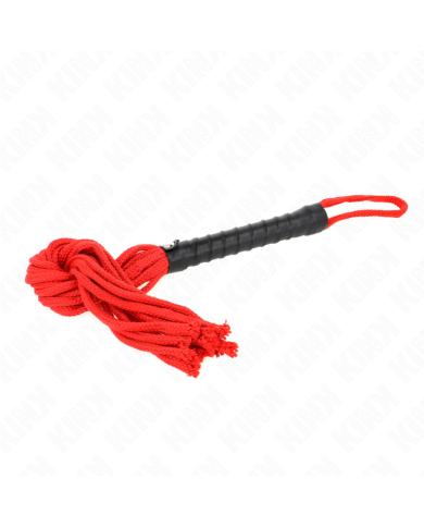 KINK LATIGO DE CUERDA ROJO 56 CM KINK LATIGO DE CUERDA ROJO 56 CM
