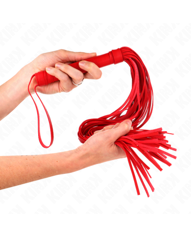 KINK LATIGO PVC BLANDO ROJO 70 CM KINK LATIGO PVC BLANDO ROJO 70 CM