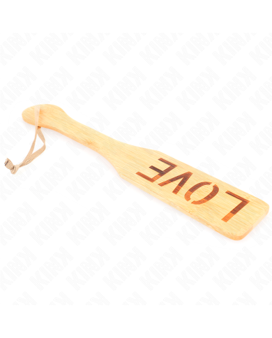 KINK PALA DE BAMBU PALABRA LOVE 32 X 55 CM KINK PALA DE BAMBU PALABRA LOVE 32 X 55 CM