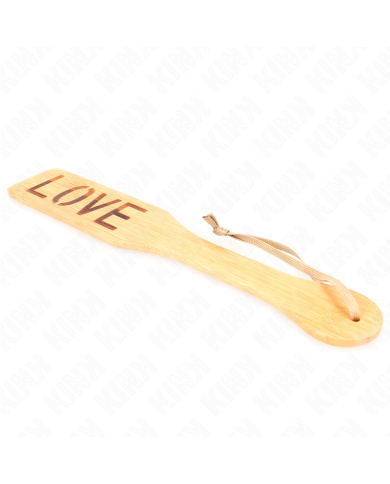 KINK PALA DE BAMBU PALABRA LOVE 32 X 55 CM KINK PALA DE BAMBU PALABRA LOVE 32 X 55 CM