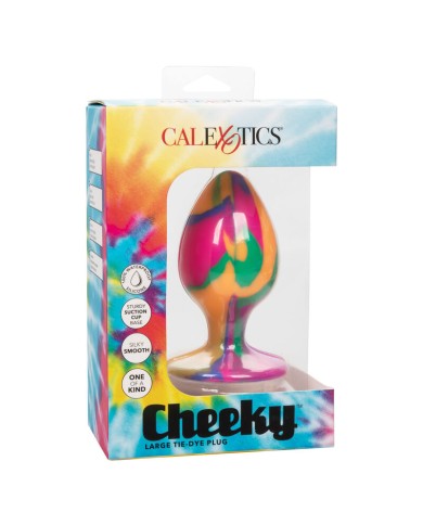 CALIFORNIA EXOTICS CHEEKY LARGE TIE DYE PLUG ANAL