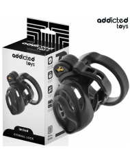 ADDICTED TOYS LOCKED ETERNAL LOCK JAULA PARA PENE 9 CM