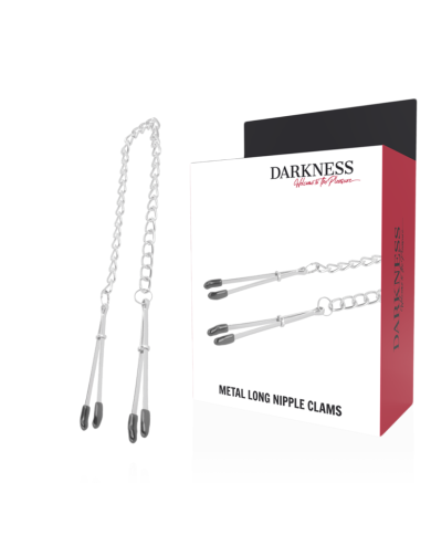 DARKNESS PINZAS AJUSTABLES PARA PEZONES METAL DARKNESS PINZAS AJUSTABLES PARA PEZONES METAL
