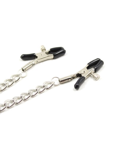 OHMAMA FETISH 4 PINZAS PEZONES CON CADENAS OHMAMA FETISH 4 PINZAS PEZONES CON CADENAS