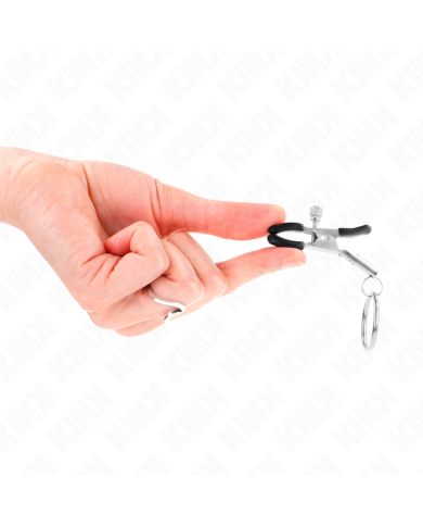 KINK PINZAS PARA PEZONES CON ARO 6 CM KINK PINZAS PARA PEZONES CON ARO 6 CM