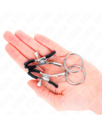 KINK PINZAS PARA PEZONES CON ARO 6 CM KINK PINZAS PARA PEZONES CON ARO 6 CM