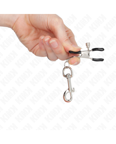 KINK PINZAS PARA PEZONES CON GANCHO 6 CM KINK PINZAS PARA PEZONES CON GANCHO 6 CM
