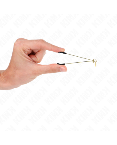 KINK PINZAS PARA PEZONES FINA DORADO 7 CM KINK PINZAS PARA PEZONES FINA DORADO 7 CM