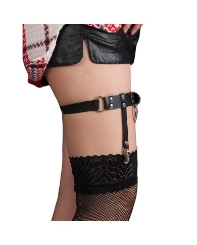SUBBLIME 953744 LIGA PUNK DE CUERO AJUSTABLE NEGRO TALLA UNICA SUBBLIME 953744 LIGA PUNK DE CUERO AJUSTABLE NEGRO TALLA UNICA