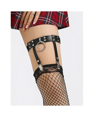 SUBBLIME 953744 LIGA PUNK DE CUERO AJUSTABLE NEGRO TALLA UNICA SUBBLIME 953744 LIGA PUNK DE CUERO AJUSTABLE NEGRO TALLA UNICA