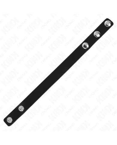 KINK ANILLO PENE CUERO CON CIERRE A PRESION 215 X 15 CM KINK ANILLO PENE CUERO CON CIERRE A PRESION 215 X 15 CM