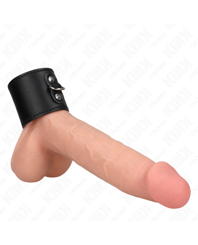 KINK ANILLO PENE CUERO CON CIERRE A PRESION 18 X 5 CM KINK ANILLO PENE CUERO CON CIERRE A PRESION 18 X 5 CM