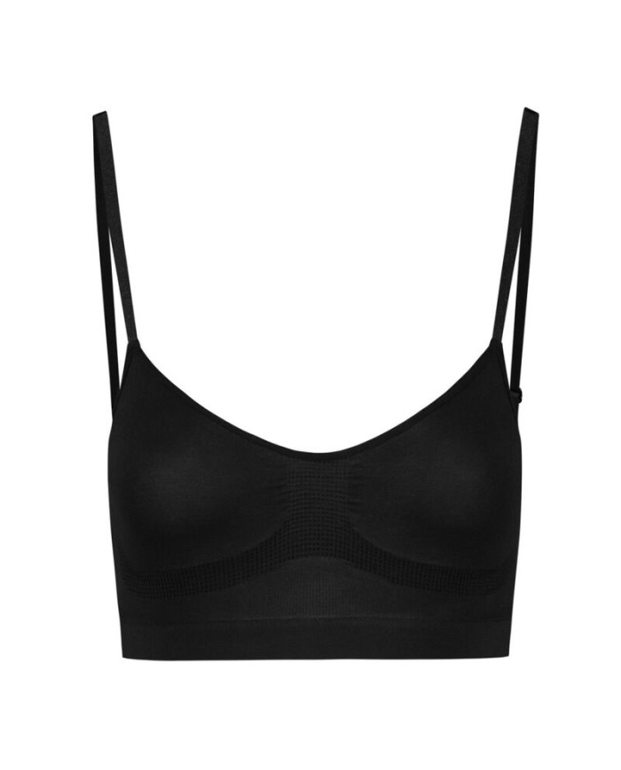 BYE BRA MEDIUM CONTROL SUJETADOR SIN COSTURAS NEGRO TALLA S