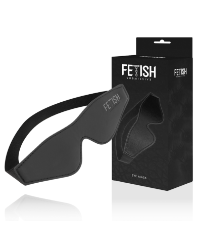 FETISH SUBMISSIVE ANTIFAZ CUERO VEGANO CON FORRO DE NEOPRENO FETISH SUBMISSIVE ANTIFAZ CUERO VEGANO CON FORRO DE NEOPRENO