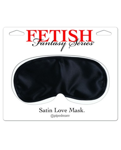 FETISH FANTASY SERIES MASCARA SATINADA NEGRA FETISH FANTASY SERIES MASCARA SATINADA NEGRA