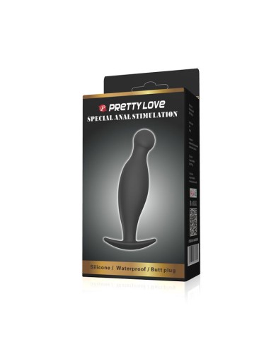 PRETTY LOVE PLUG ANAL SILICONA 117 CM NEGRO PRETTY LOVE PLUG ANAL SILICONA 117 CM NEGRO