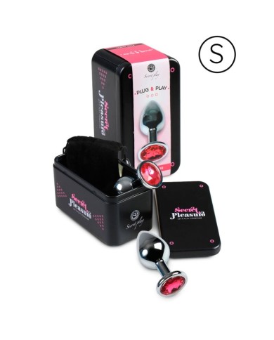 SECRETPLAY PLUG ANAL ALUMINIO FUCSIA 7 CM SECRETPLAY PLUG ANAL ALUMINIO FUCSIA 7 CM