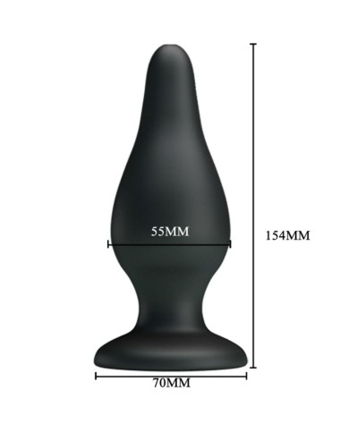 PRETTY LOVE PLUG ERGONOMICO SILICONA 154 CM PRETTY LOVE PLUG ERGONOMICO SILICONA 154 CM