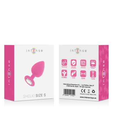 INTENSE SHELKI S PLUG ANAL FUCHSIA INTENSE SHELKI S PLUG ANAL FUCHSIA