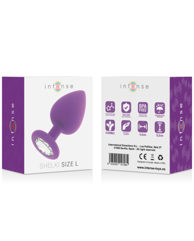 INTENSE SHELKI L PLUG ANAL LILA INTENSE SHELKI L PLUG ANAL LILA
