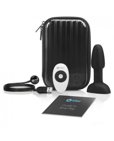 B VIBE RIMMING CONTROL REMOTO ANAL PLUG PETITE NEGRO B VIBE RIMMING CONTROL REMOTO ANAL PLUG PETITE NEGRO