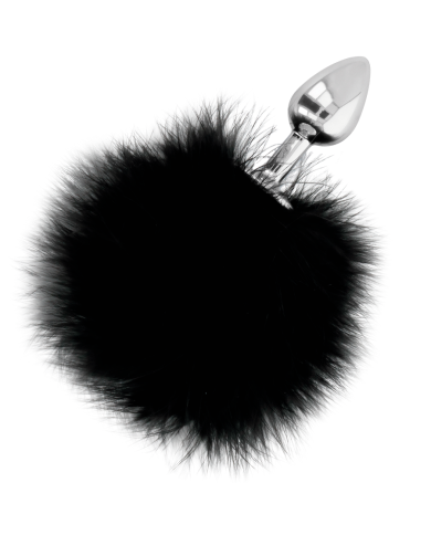 DARKNESS EXTRA BUTTPLUG ANAL CON COLA NEGRO 7 CM DARKNESS EXTRA BUTTPLUG ANAL CON COLA NEGRO 7 CM