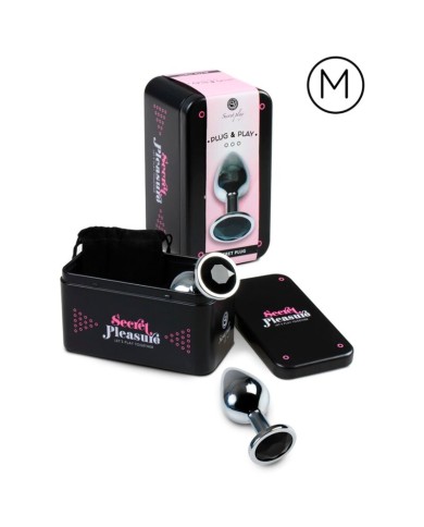 SECRETPLAY ANAL PLUG NEGRO M SECRETPLAY ANAL PLUG NEGRO M