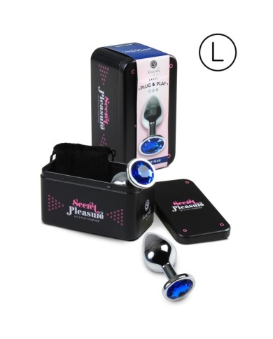 SECRETPLAY PLUG ANAL AZUL L SECRETPLAY PLUG ANAL AZUL L