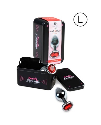 SECRETPLAY PLUG ANAL ROJO L SECRETPLAY PLUG ANAL ROJO L