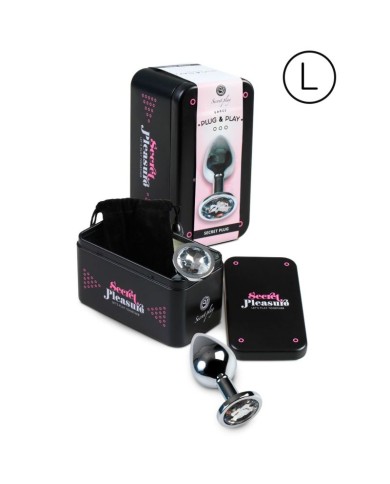SECRETPLAY PLUG ANAL TRANSPARENTE L SECRETPLAY PLUG ANAL TRANSPARENTE L