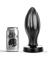 ALL BLACK ANAL PLUG 21 CM