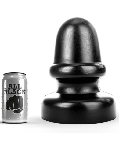 ALL BLACK PLUG ANAL 23 CM