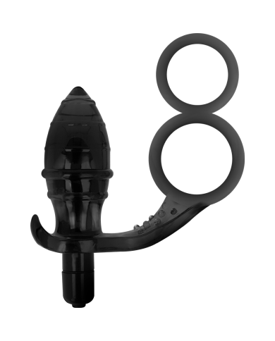 ADDICTED TOYS PLUG ANAL CON ANILLA DOBLE NEGRO ADDICTED TOYS PLUG ANAL CON ANILLA DOBLE NEGRO