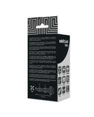 ADDICTED TOYS ANAL SEXUAL PLUG 12 CM NEGRO