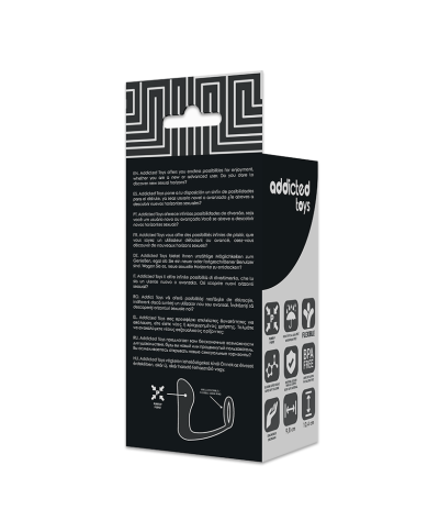 ADDICTED TOYS PLUG ANAL CON ANILLO SILICONA NEGRO ADDICTED TOYS PLUG ANAL CON ANILLO SILICONA NEGRO
