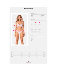 OBSESSIVE HEAVENLLY SET 2 PIEZAS XS S