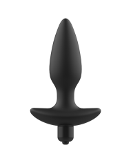 ADDICTED TOYS MASAJEADOR PLUG ANAL CON VIBRACION NEGRO
