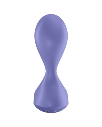 SATISFYER SWEET SEAL PLUG VIBRADOR APP VIOLETA SATISFYER SWEET SEAL PLUG VIBRADOR APP VIOLETA