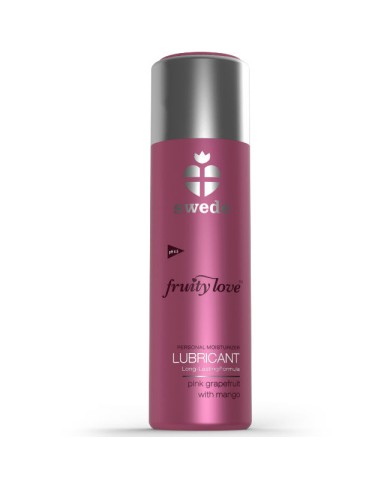 SWEDE FRUITY LOVE LUBRICANTE POMELO ROSA CON MANGO 100 ML SWEDE FRUITY LOVE LUBRICANTE POMELO ROSA CON MANGO 100 ML
