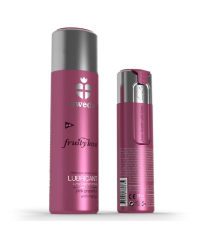 SWEDE FRUITY LOVE LUBRICANTE POMELO ROSA CON MANGO 50 ML SWEDE FRUITY LOVE LUBRICANTE POMELO ROSA CON MANGO 50 ML