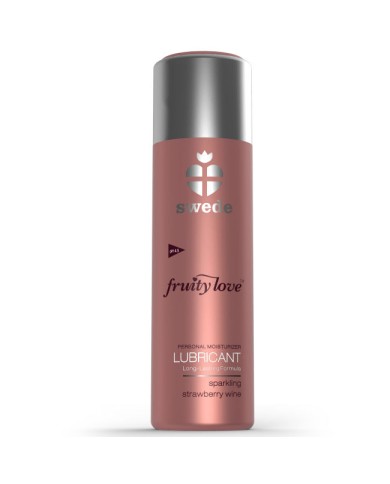 SWEDE FRUITY LOVE LUBRICANTE FRESAS CON CHAMPAGNE 100 ML SWEDE FRUITY LOVE LUBRICANTE FRESAS CON CHAMPAGNE 100 ML