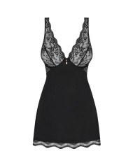 OBSESSIVE BABYDOLL Y TANGA LUVAE NEGRO XS S