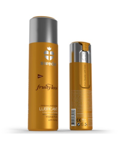 SWEDE FRUITY LOVE LUBRICANTE FRUTAS TROPICALES CON MIEL 50 ML SWEDE FRUITY LOVE LUBRICANTE FRUTAS TROPICALES CON MIEL 50 ML
